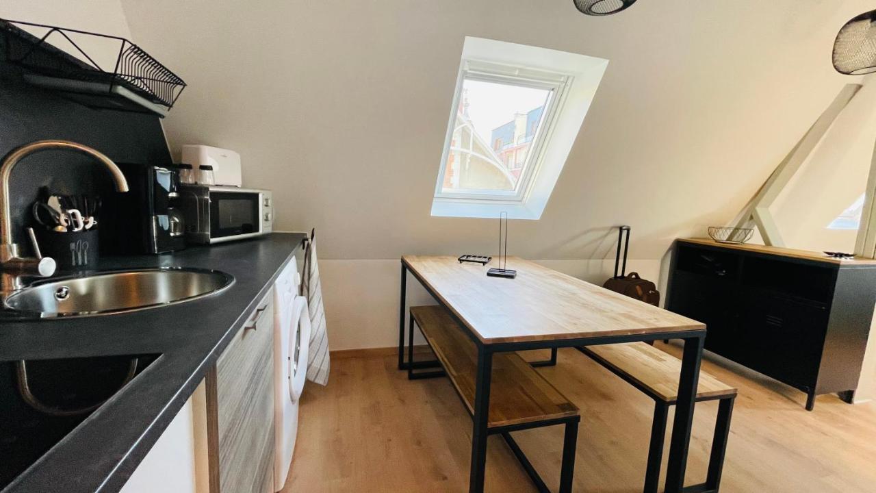 A La Clef - Charmant Studio Proche Gare Et Centre - Ideal Pro & Couple - Wifi Le Mans Exteriör bild