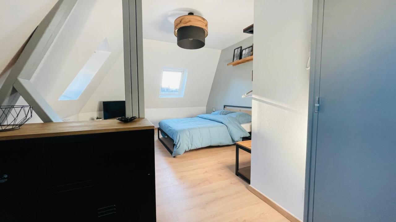 A La Clef - Charmant Studio Proche Gare Et Centre - Ideal Pro & Couple - Wifi Le Mans Exteriör bild